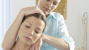 Bóle głowy z osteochondrozą szyjną
