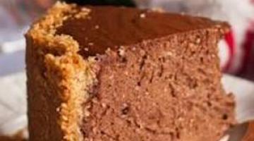 Lviv cheesecake veya lorlu kek Lorlu cheesecake pasta
